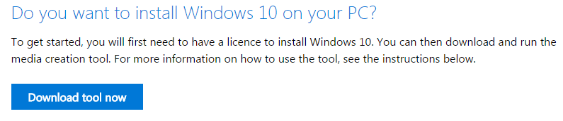 get windows 10 for free