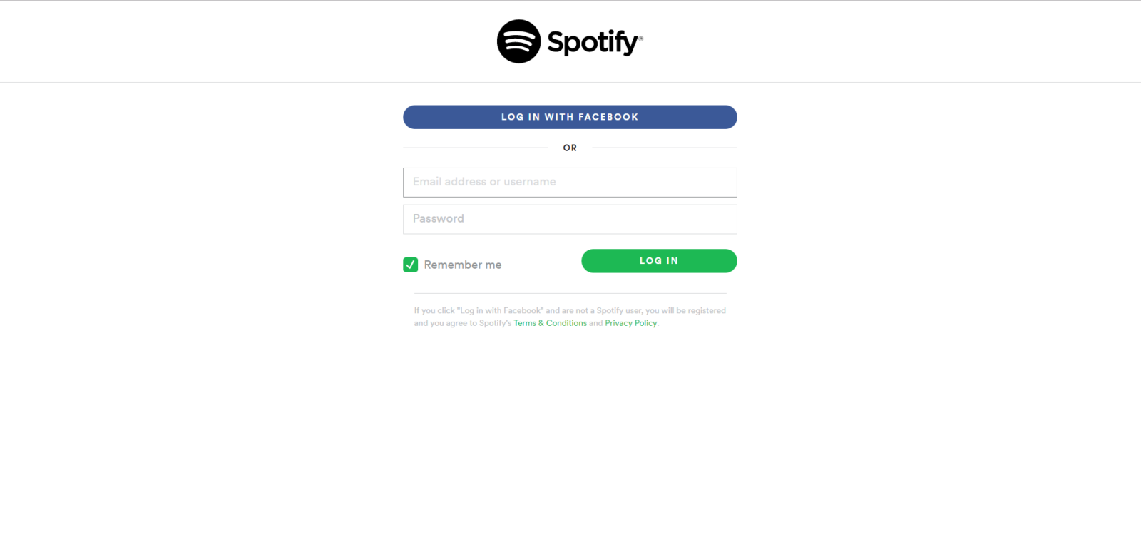 spotify account was deleted