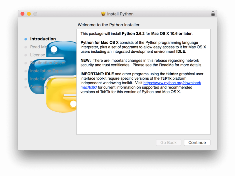 python for mac install