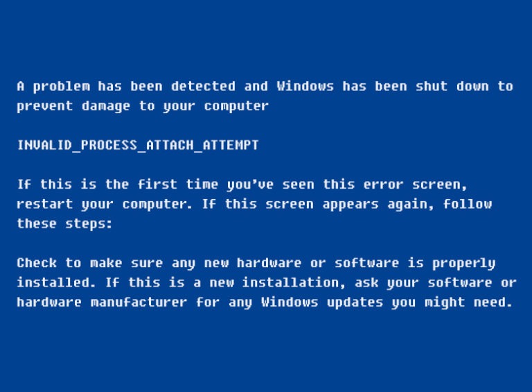 Fix: Invalid Process Attach Attempt Error in Windows 10 - Saint